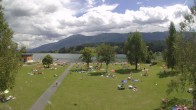 Archived image Webcam View of Lake Pressegger See 13:00