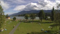 Archived image Webcam View of Lake Pressegger See 15:00