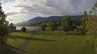 Archiv Foto Webcam am Strandbad Hermagor am Pressegger See in Kärnten - Österreich. 06:00