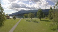Archiv Foto Webcam am Strandbad Hermagor am Pressegger See in Kärnten - Österreich. 09:00