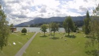 Archived image Webcam View of Lake Pressegger See 11:00