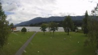 Archiv Foto Webcam am Strandbad Hermagor am Pressegger See in Kärnten - Österreich. 13:00