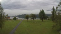 Archiv Foto Webcam am Strandbad Hermagor am Pressegger See in Kärnten - Österreich. 06:00