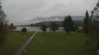 Archiv Foto Webcam am Strandbad Hermagor am Pressegger See in Kärnten - Österreich. 09:00