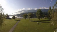 Archiv Foto Webcam am Strandbad Hermagor am Pressegger See in Kärnten - Österreich. 07:00