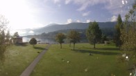 Archiv Foto Webcam am Strandbad Hermagor am Pressegger See in Kärnten - Österreich. 05:00