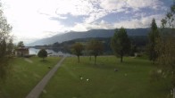Archiv Foto Webcam am Strandbad Hermagor am Pressegger See in Kärnten - Österreich. 06:00