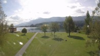 Archiv Foto Webcam am Strandbad Hermagor am Pressegger See in Kärnten - Österreich. 08:00