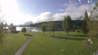 Archiv Foto Webcam am Strandbad Hermagor am Pressegger See in Kärnten - Österreich. 08:00