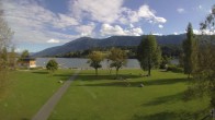 Archiv Foto Webcam am Strandbad Hermagor am Pressegger See in Kärnten - Österreich. 15:00