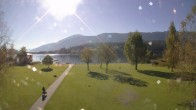 Archiv Foto Webcam am Strandbad Hermagor am Pressegger See in Kärnten - Österreich. 09:00