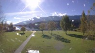 Archiv Foto Webcam am Strandbad Hermagor am Pressegger See in Kärnten - Österreich. 09:00