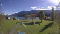 Archiv Foto Webcam am Strandbad Hermagor am Pressegger See in Kärnten - Österreich. 13:00