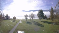 Archiv Foto Webcam am Strandbad Hermagor am Pressegger See in Kärnten - Österreich. 09:00