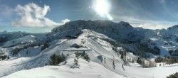 Archived image Webcam Tressdorfer Höhe - Panoramic View 13:00