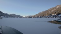 Archived image Webcam View of Lake Weissensee 13:00