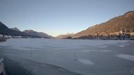 Archiv Foto Webcam Blick über den Weissensee in Kärnten 07:00