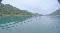 Archiv Foto Webcam Blick über den Weissensee in Kärnten 09:00