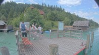 Archiv Foto Webcam Blick über den Weissensee in Kärnten 09:00