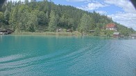 Archiv Foto Webcam Blick über den Weissensee in Kärnten 09:00