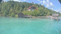 Archiv Foto Webcam Blick über den Weissensee in Kärnten 09:00