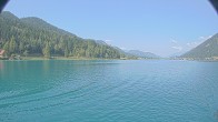 Archiv Foto Webcam Blick über den Weissensee in Kärnten 09:00