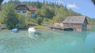 Archiv Foto Webcam Blick über den Weissensee in Kärnten 09:00