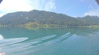 Archived image Webcam View of Lake Weissensee 09:00
