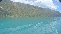 Archived image Webcam View of Lake Weissensee 13:00