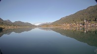 Archiv Foto Webcam Blick über den Weissensee in Kärnten 08:00
