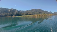Archiv Foto Webcam Blick über den Weissensee in Kärnten 09:00