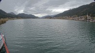 Archiv Foto Webcam Blick über den Weissensee in Kärnten 09:00