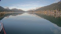Archiv Foto Webcam Blick über den Weissensee in Kärnten 07:00