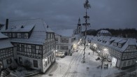 Archiv Foto Webcam Blick auf den Marktplatz von Gersfeld 06:00