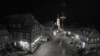 Archiv Foto Webcam Blick auf den Marktplatz von Gersfeld 17:00