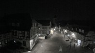 Archiv Foto Webcam Blick auf den Marktplatz von Gersfeld 05:00