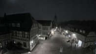 Archiv Foto Webcam Blick auf den Marktplatz von Gersfeld 06:00