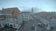 Archiv Foto Webcam Blick auf den Marktplatz von Gersfeld 07:00