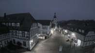 Archiv Foto Webcam Blick auf den Marktplatz von Gersfeld 05:00