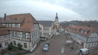 Archiv Foto Webcam Blick auf den Marktplatz von Gersfeld 07:00