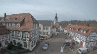 Archiv Foto Webcam Blick auf den Marktplatz von Gersfeld 11:00