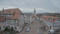 Archiv Foto Webcam Blick auf den Marktplatz von Gersfeld 13:00