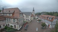 Archiv Foto Webcam Blick auf den Marktplatz von Gersfeld 06:00
