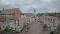 Archiv Foto Webcam Blick auf den Marktplatz von Gersfeld 07:00