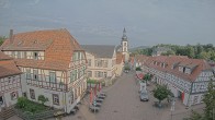 Archiv Foto Webcam Blick auf den Marktplatz von Gersfeld 06:00