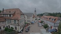 Archiv Foto Webcam Blick auf den Marktplatz von Gersfeld 07:00