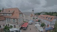 Archiv Foto Webcam Blick auf den Marktplatz von Gersfeld 15:00