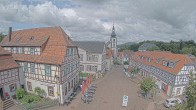 Archiv Foto Webcam Blick auf den Marktplatz von Gersfeld 09:00