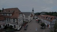 Archiv Foto Webcam Blick auf den Marktplatz von Gersfeld 06:00
