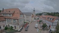 Archiv Foto Webcam Blick auf den Marktplatz von Gersfeld 07:00